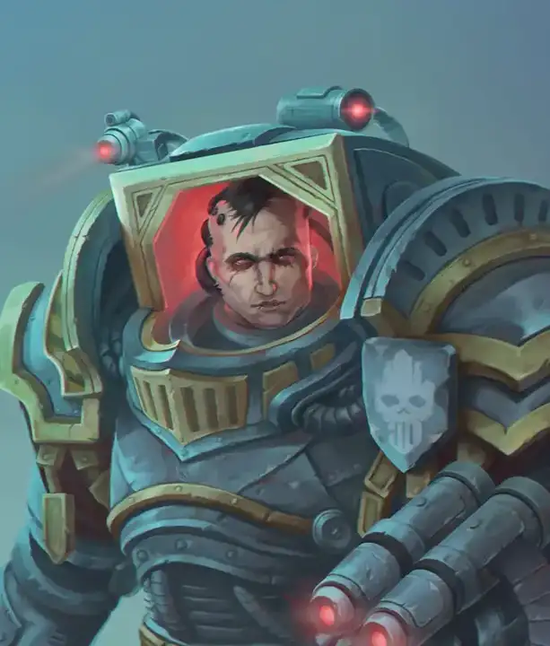 Perturabo. Warhammer 40k. FanArt. (Plate 2) by Vitaly Perevoshikov