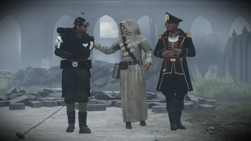 There Is Only War - Warhammer 40k mod for Arma 3 (Imperial Guard Command Staff) by Jakub Palmowski