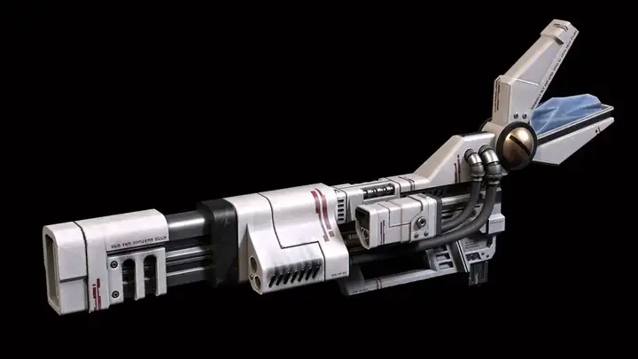 Warhammer 40k Tau Weaponry (Ion Rifle Variant) by Jakub Palmowski