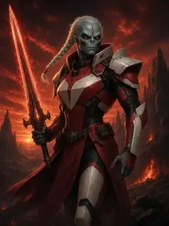 Portrait of Commander Farsight