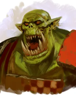 Portrait of Ghazghkull Mag Uruk Thraka