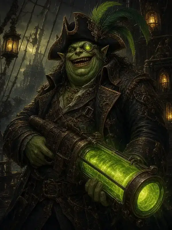 Portrait of Kaptin Badrukk