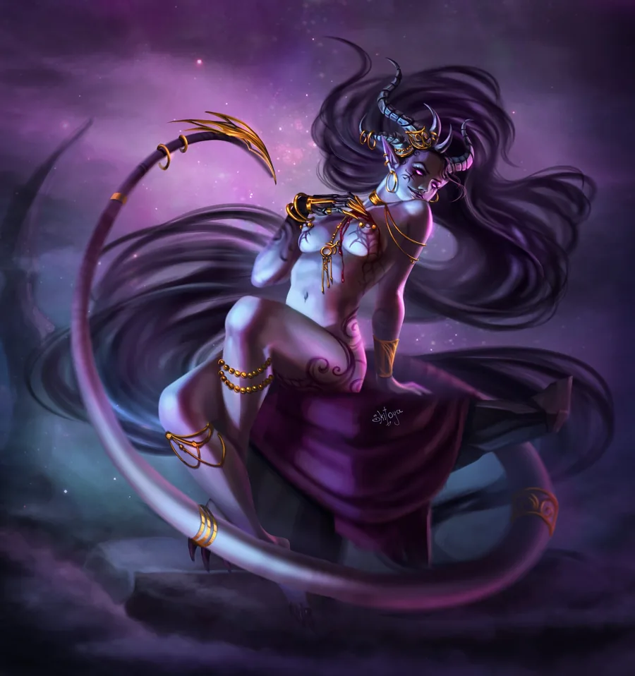 Portrait of Slaanesh
