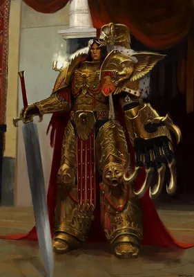 Portrait of The Emperor of Mankind