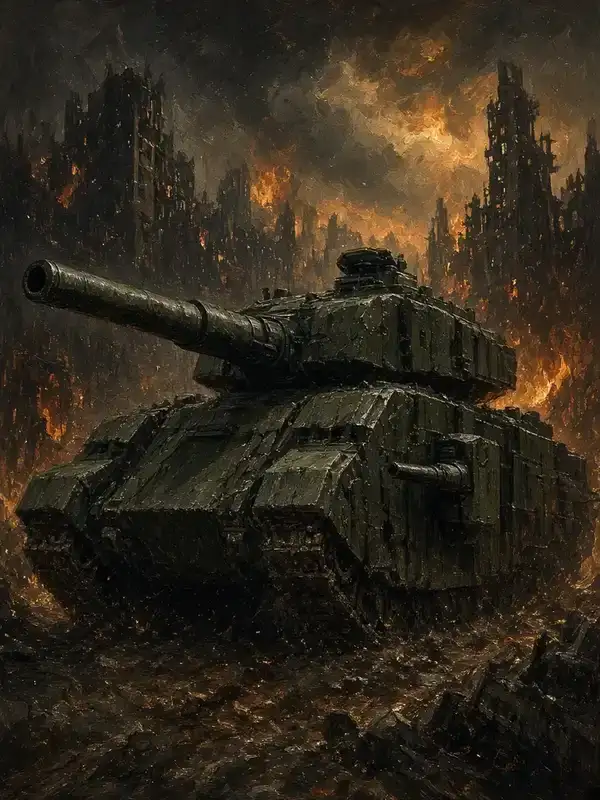 Illustration of Leman Russ Battle Tank