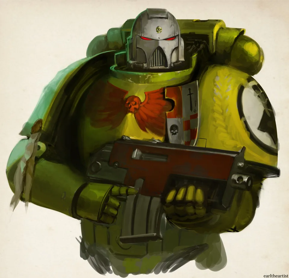 Illustration of Redemptor Dreadnought