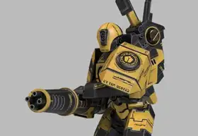 Illustration of XV25 Stealth Battlesuits