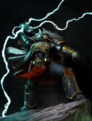 Illustration of Thunderwolf Cavalry