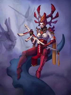Illustration of Wraithknight