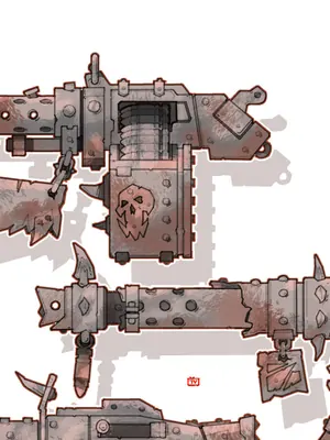 Illustration of Choppa, Big Choppa & Slugga