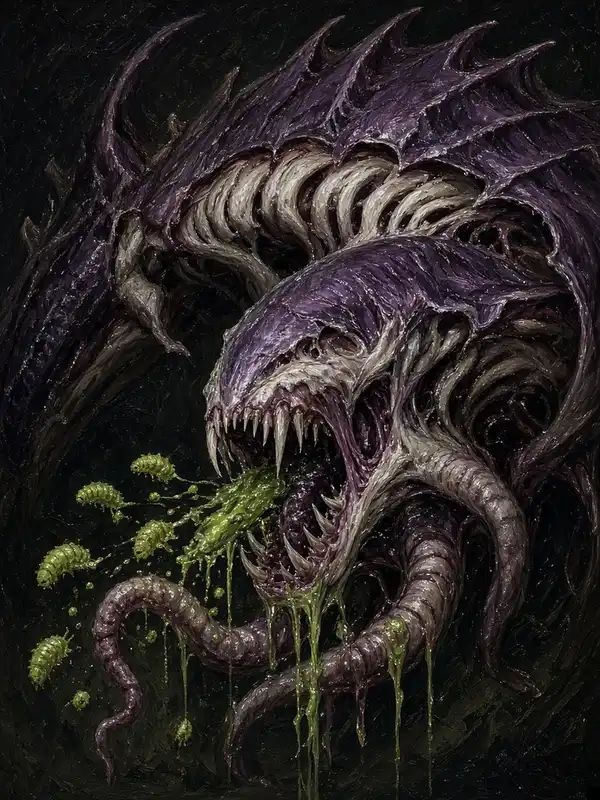 Illustration of Deathspitter, Devourer & Fleshborer