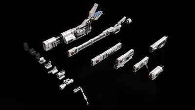 Illustration of Railgun & Heavy Rail Rifle
