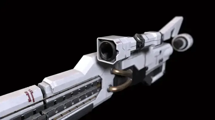 Illustration of Railgun & Heavy Rail Rifle